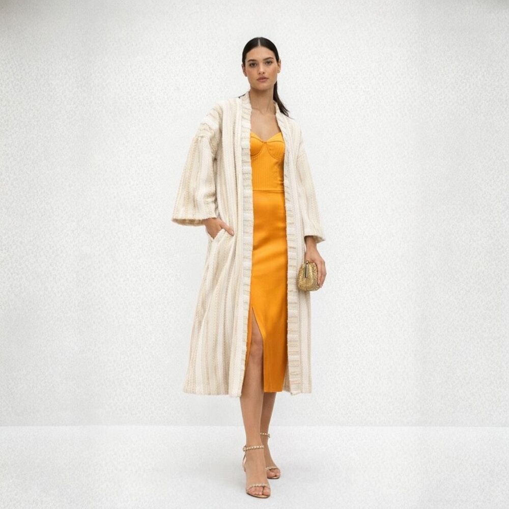 Anthropologie Ollari Renee Kimono Duster Sweater Coat